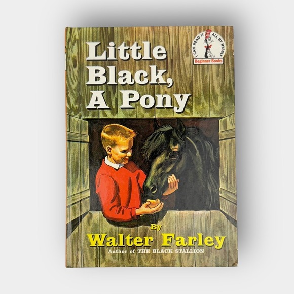 Little Black A Pony by Walter Farley Beginner Books 1961 Hardcover Vintage Copy - Picture 1 of 7